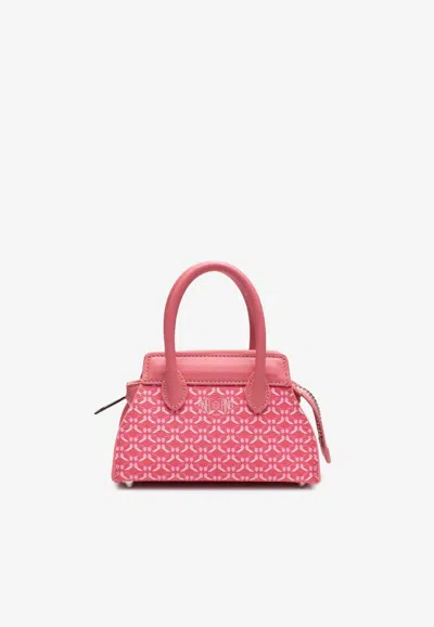 Pinel Et Pinel Mini Patti Coated Canvas Monogram Handbag