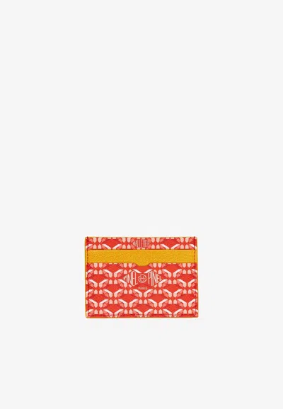 Pinel Et Pinel Pop 5c Coated Canvas Monogram Cardholder