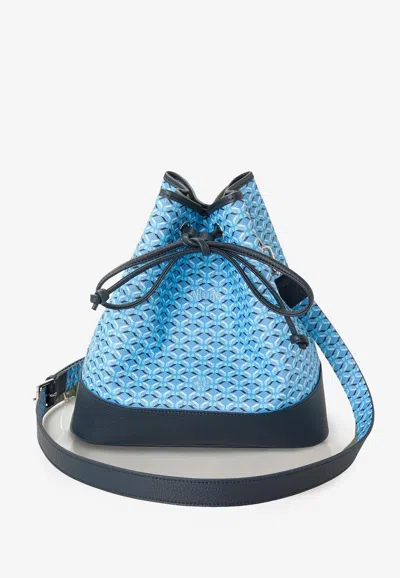 Pinel Et Pinel Saxo Coated Canvas Monogram Bucket Bag
