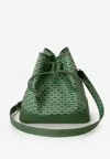 Pinel Et Pinel Saxo Coated Canvas Monogram Bucket Bag