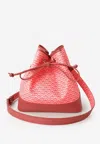 Pinel Et Pinel Saxo Coated Canvas Monogram Bucket Bag