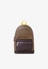 Pinel Et Pinel Small Ginko Coated Canvas Monogram Backpack