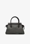 Pinel Et Pinel Small Patti Coated Canvas Top Handle Bag