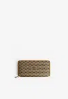 Pinel Et Pinel T-one Coated Canvas Zip-around Wallet