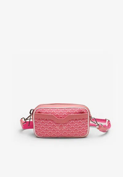 Pinel Et Pinel Xs Clyde Coated Canvas Monogram Shoulder Bag
