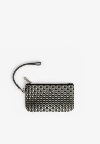 Pinel Et Pinel Xs Dominik Coated Canvas Zip Pouch