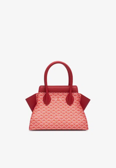 Pinel Et Pinel Xs Patti Coated Canvas Monogram Tote Bag