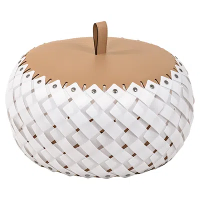 Pre-owned Pinetti 21st Almeria Wireless Large Floor Lantern In Sand