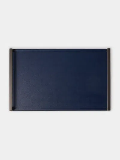 Pinetti Giove Leather Tray (21in/53cm) In Multi