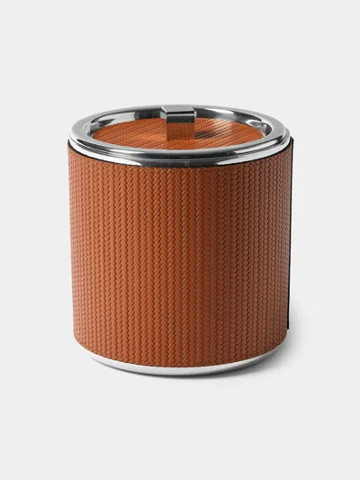 Pinetti Glacettes Woven Leather Ice Bucket In Multi