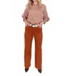Pineypalm Kate Smocked Blouse In Rose
