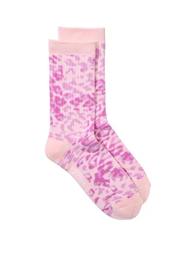Pink 1-pack Crew Socks In