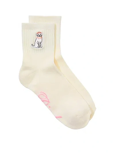Pink 1-pack Quarter Socks In Neutral