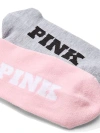 Pink 2-pack Quarter Socks In