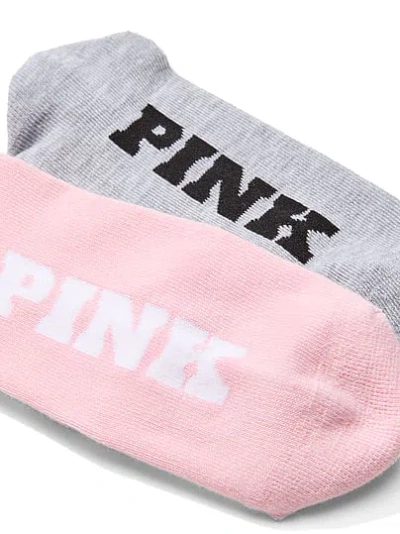 Pink 2-pack Quarter Socks In