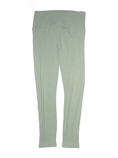 Pre-owned Pink Kids' Active Pants In Green