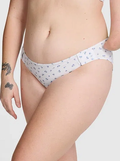 Pink Adaptive Bikini Panty In White
