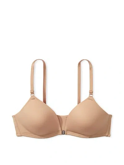Pink Adaptive Wear Everywhere™ Wireless Front-close Bra In Neutral