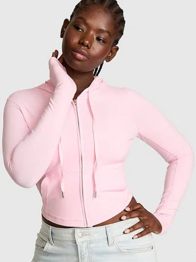 Pink All-day Cotton™ Full-zip Hoodie In