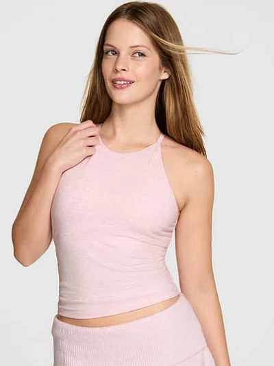 Pink All-day Cotton™ High-neck Bra Tank In