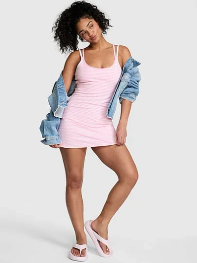 Pink All-day Cotton™ Strappy Dress In