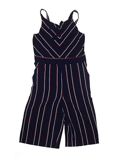 Pre-owned Pink & Violet Kids' Overalls In Blue