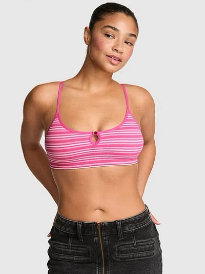Pink Anywear Low-scoop Racerback Bra In