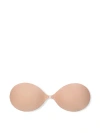 Pink Backless Front-close Lightly Lined Bra In Neutral