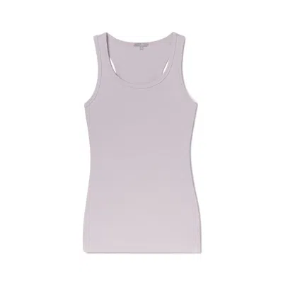 Pink Balls Charlie Racer Back Tank Top Cloudy Lilac In Purple