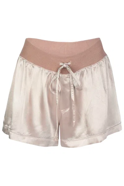Pink Balls Mikel Short Cloudy Mocha In Silver