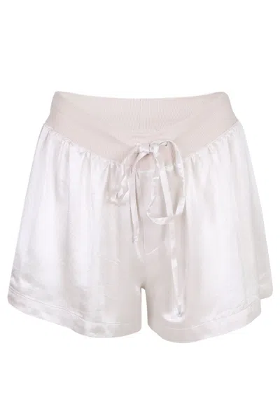 Pink Balls Mikel Short Eggnog In White