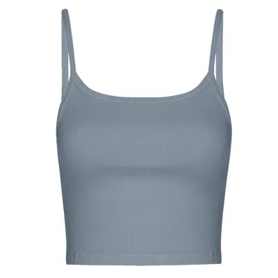 Pink Balls Tank Top Strappy Light Blue