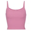 Pink Balls Tank Top Strappy Raspberry