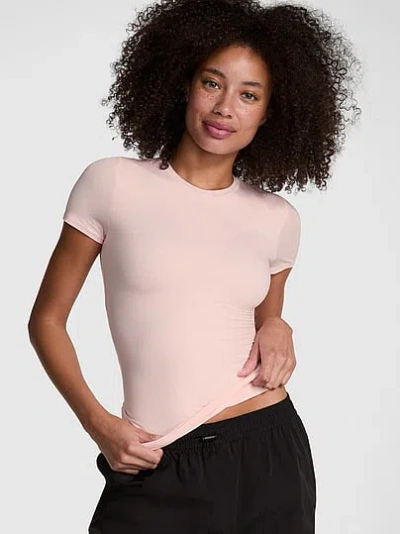 Pink Base Stretch™ Short-sleeve Tee In