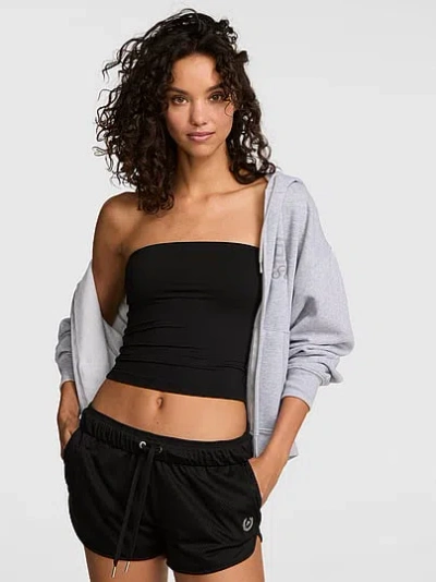 Pink Base Stretch™ Tube Top In Black