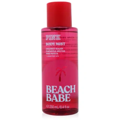 Pink Beach Babe Body Mist Spray, 8.4 oz (250 Ml) In Transparent