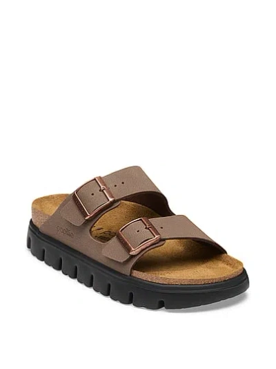 Pink Birkenstock Arizona Chunky Sandals In Brown