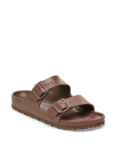 Pink Birkenstock Arizona Eva Sandals In Brown