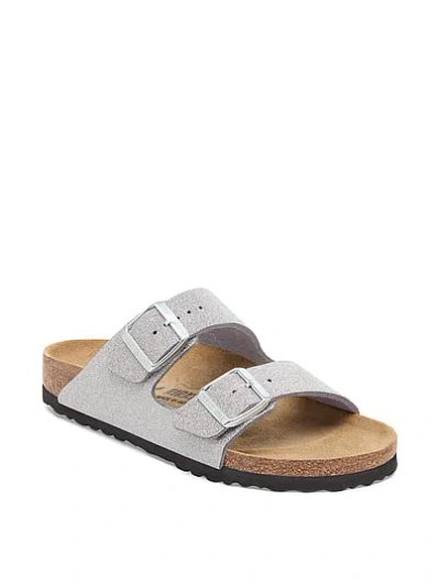 Pink Birkenstock Arizona Sandals In Gray