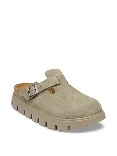 Pink Birkenstock Boston Chunky Clogs In Neutral