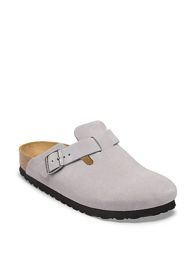 Pink Birkenstock Boston Clogs In Purple