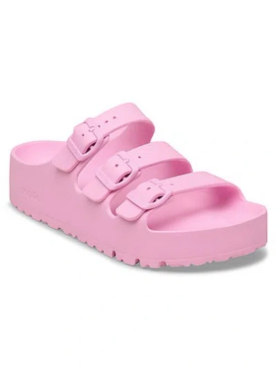 Pink Birkenstock Florida Flex Platform Eva Sandals In