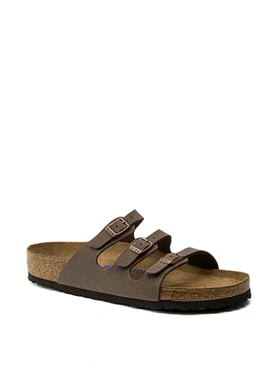 Pink Birkenstock Florida Soft Footbed Sandal In Green
