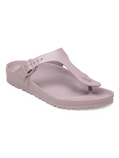 Pink Birkenstock Gizeh Eva Sandals In Purple