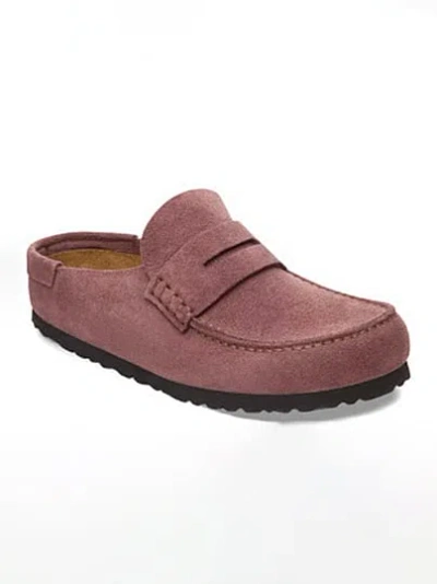 Pink Birkenstock Naples Wrapped Clogs In Neutral