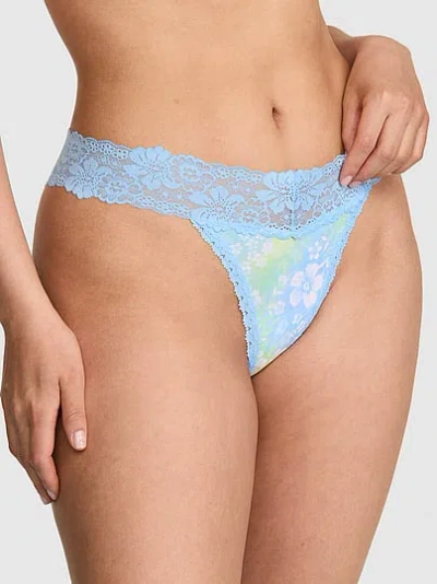 Pink Blue Dancer Hibiscus Floral Print In Animal Print