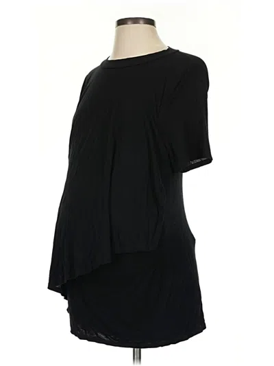 Pre-owned Pink Blush 3/4 Sleeve T-shirt In Black
