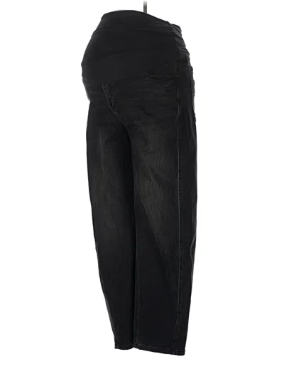 Pre-owned Pink Blush Active Pants In Black