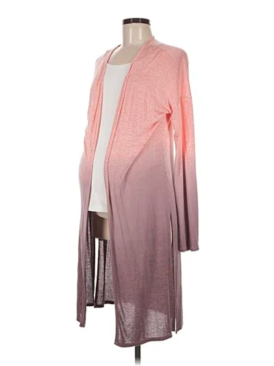 Pink Blush Cardigan Sweater In Pink