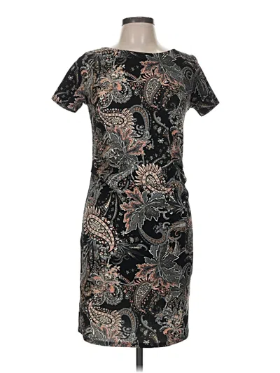 Pre-owned Pink Blush Casual Dress In Black